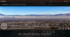 Desktop Screenshot of morningcoffeeproductions.com